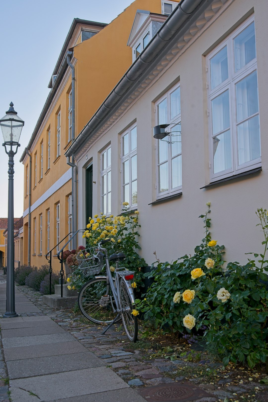 small danish town street