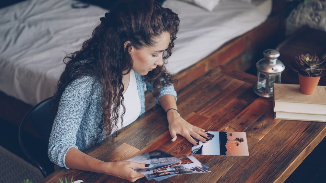 photographer reviewing photos