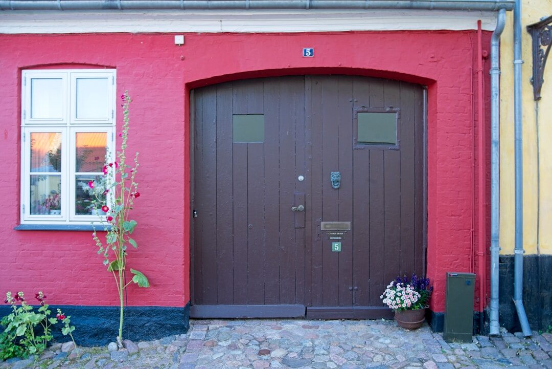 small danish town street